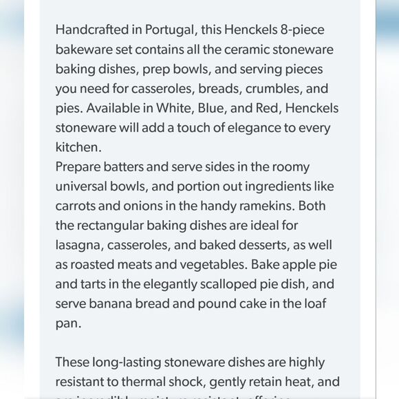 Zwilling Henckels Staub Porcelain-Enameled Ceramic Baking Dish - Picture 4 of 8